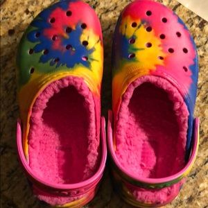 Kids fleece Crocs